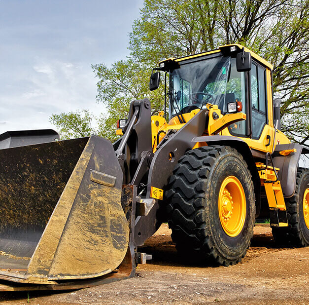 Yellow Wheel Loader